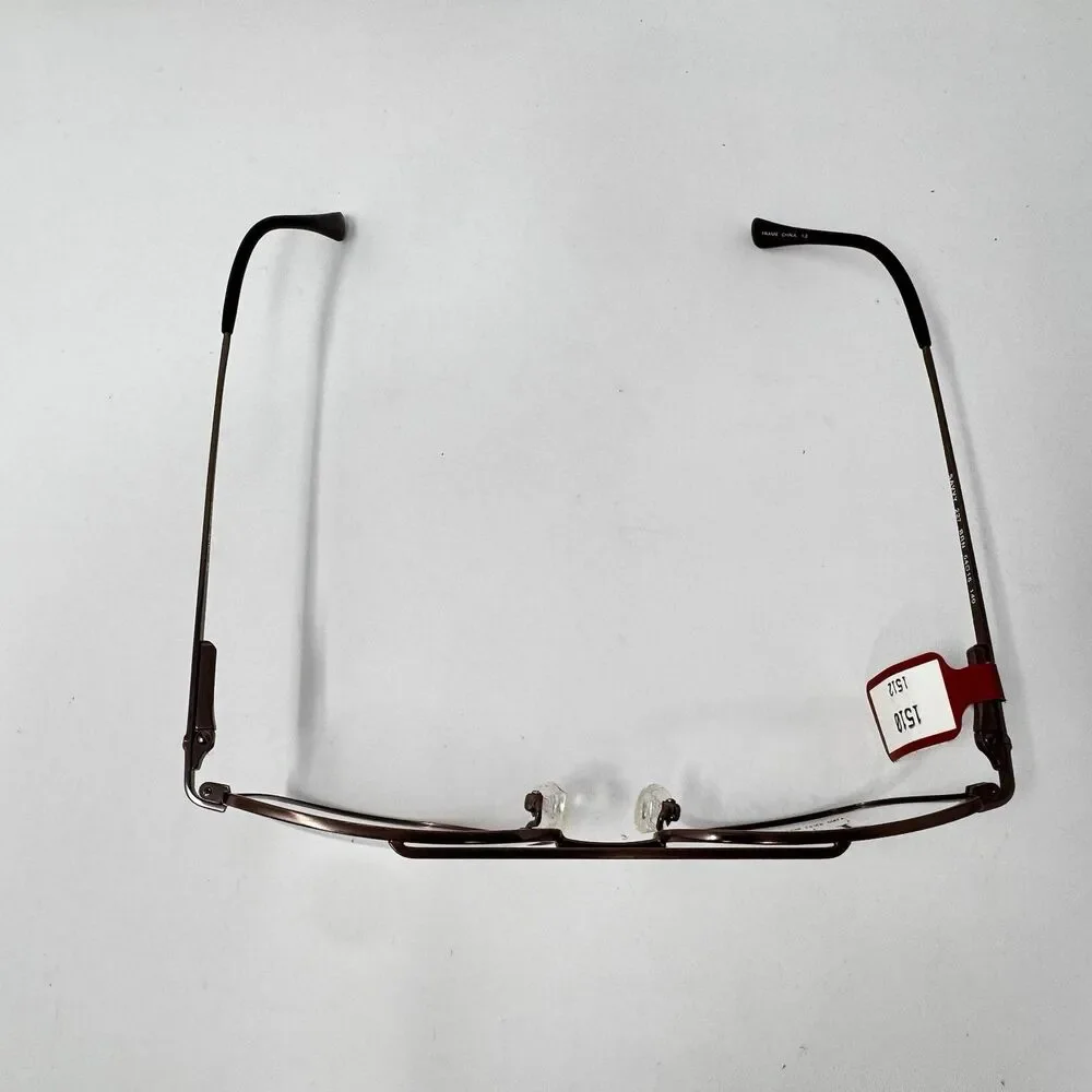 Savvy Eyes 227 BRN Brown Eyeglass Frames 54-16-140 Demo Lenses